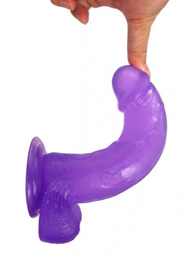 Jel Dokulu Dildo Penis 20 Cm