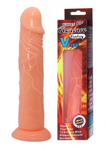 Waves of Pleasure Fantasy Vantuzlu Dildo