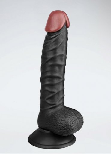 Ralistik Damarlı 20.3 Cm Zenci Dildo