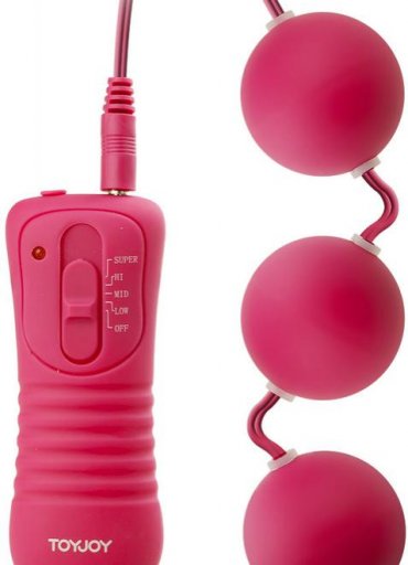 Pembe Triple Power Balls Anal Vajinal Top