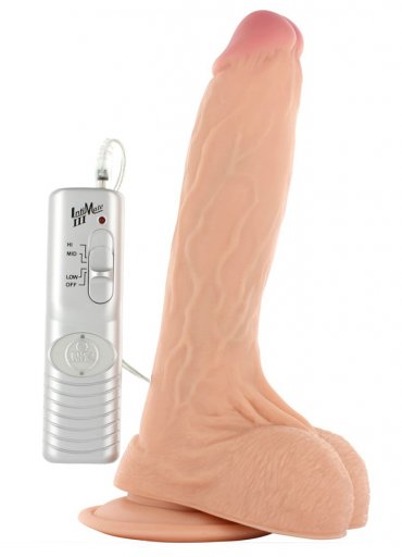 Morpheus Titreşimli Realistik 19 Cm Penis