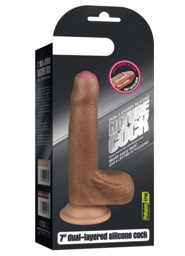 Gerçekçi Yumuşak Sünnetsiz Melez Dildo