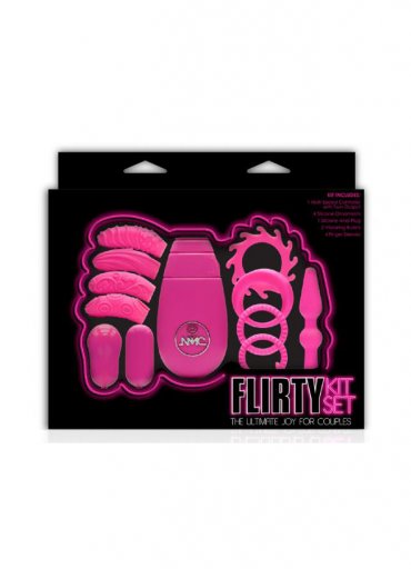 Flirty Kit Çiftler için Aşk Seti 3 Pembe