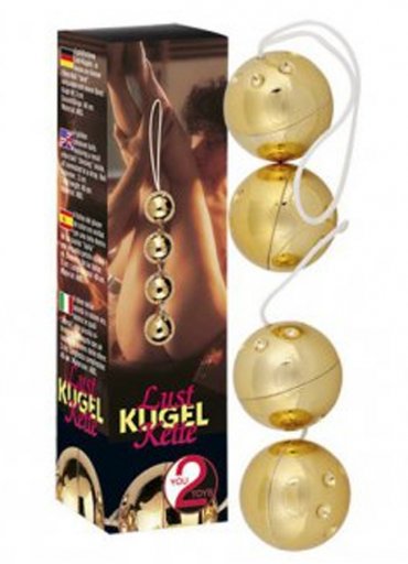 Gold Vibro Balls 4lü Masaj Topları