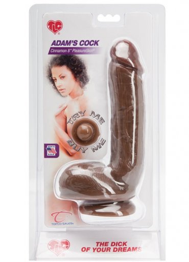 TLC Adams PleasureSkin Cock Dark