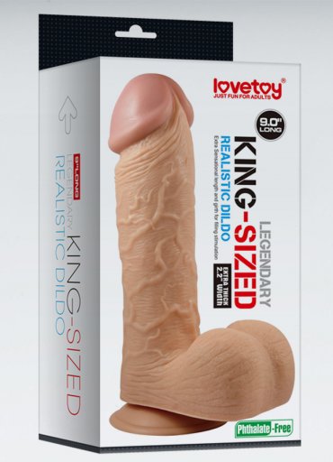 Extra Large Realistic Dildo 23 Cm