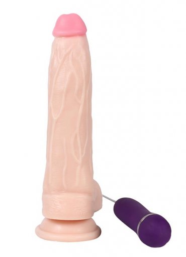 Ultra Soft Dokuda 21 Cm Titreşimli Realistik Penis Dildo