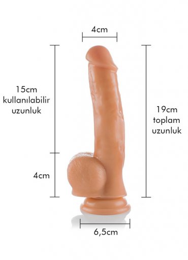 Keep Love 22 Cm Gerçekçi Dildo