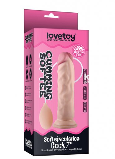 Su Fışkırtmalı Et Dokulu Dildo