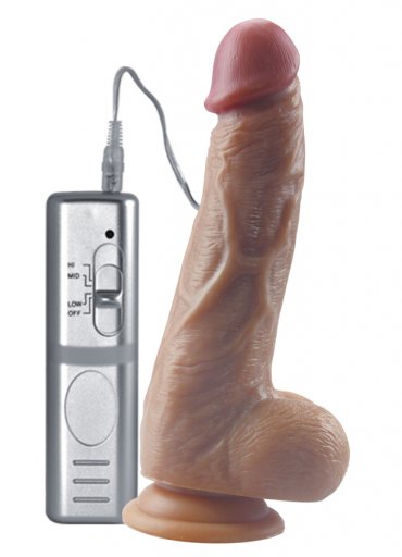 Gerçek Penis Kalıp 21 Cm Vibratör