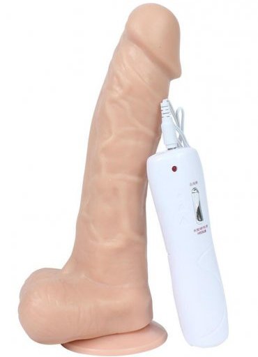 Oynar Başlı Titreşimli 19 Cm Vibratör