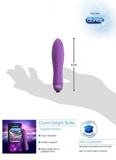 Durex Intense Delight Bullet Titreşimli Vibratör