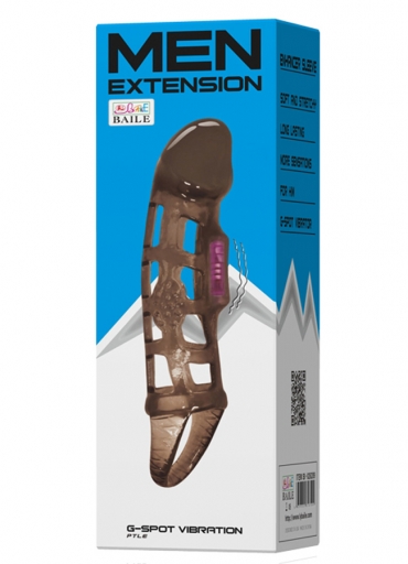 Titreşimli Slikon Penis Kılıfı