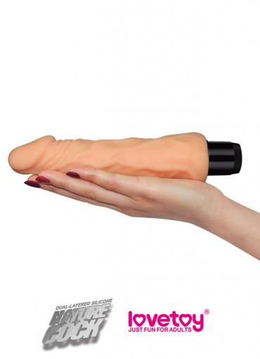 Real Feel Cyberskin 21 Cm Titreşimli Vibratör Penis