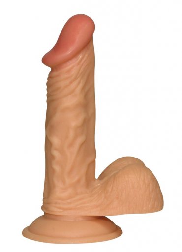 Nokta Shop 14 Cm Gerçekçi Testisli Dildo Penis