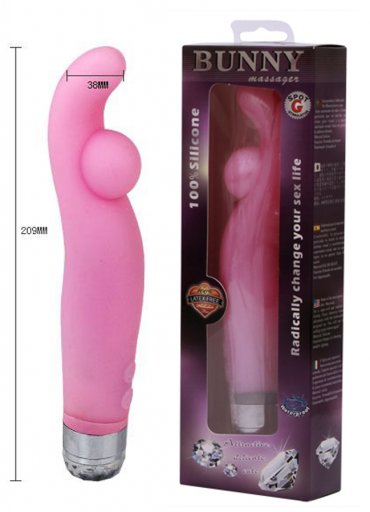 Silikon Yapıda Titreşimli Klitoris Uyarıcılı Vibrator