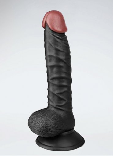 Ralistik Damarlı 20.3 Cm Zenci Dildo