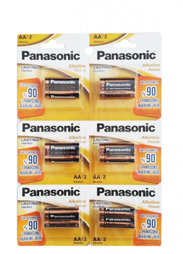 Panasonic Power Alkalin 2xAA Kalem Pil