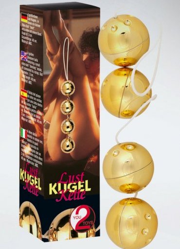 Gold Vibro Balls 4lü Masaj Topları