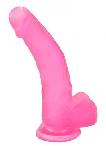 Jel Dokulu Penis Dildo 20 Cm