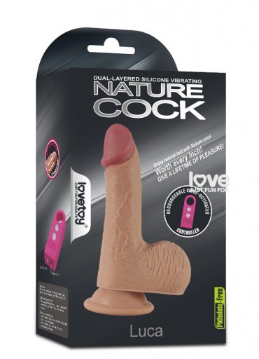 Nature Cock Luca 16 Cm Et Dokusunda Vibratör