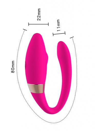 Çiftlere Özel Titreşimli Kumandalı Orgazm Vibratör