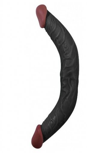 Hoodlum Çift Taraflı 33cm Zenci Dildo