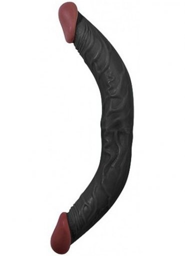 Hoodlum Çift Taraflı 33cm Zenci Dildo