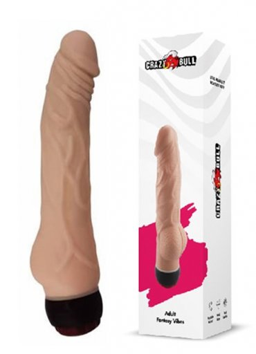 Vibes 19 Cm Titreşimli Realistik Dildo Vibratör