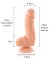 Megahood 18 Cm Gerçekçi Dildo