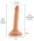 Et Dokusunda 14 Cm Gerçekçi Dildo