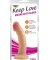 Keep Love 18.5 Cm Gerçekçi Yumuşak Dildo