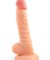 Çift Dokulu 18 Cm Realistik Penis