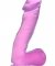 Jel Dokulu Vantuzlu 18 Cm Dildo