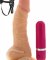 Magic Kok 15.2 Cm Belden Bağlamalı Titreşimli Penis