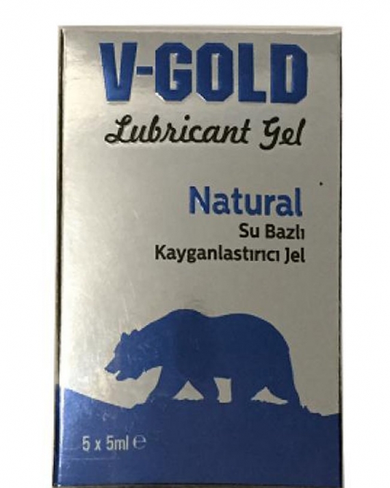 V Gold naturel kayganlaştırıcı 5 x 5 ml kutu