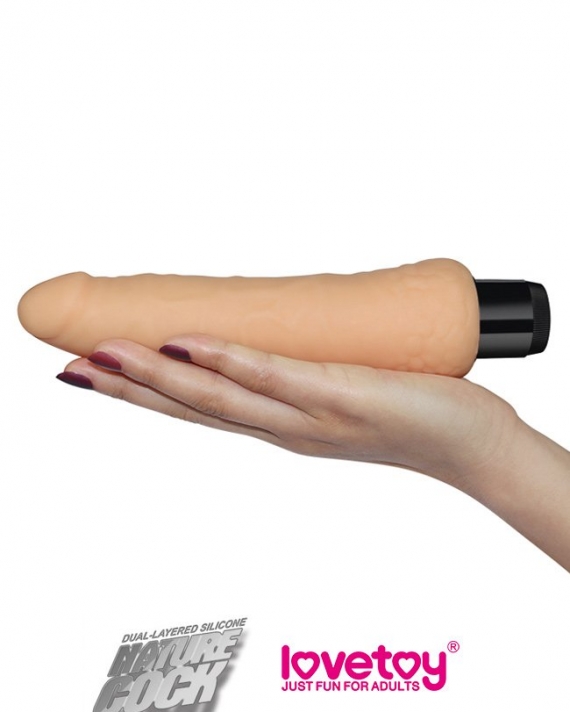 Cyberskin 20 Cm Su Geçirmez Titreşimli Vibratör