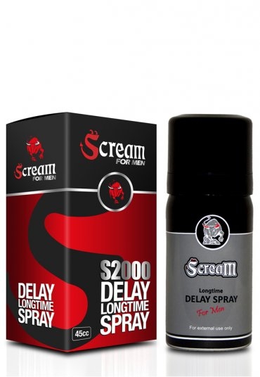 Scream Erkek Delay Longtime Sprey