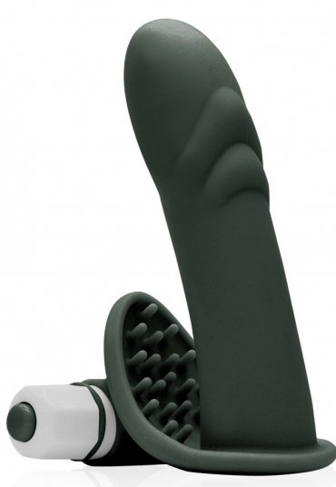 The Finger Titreşimli Klitoris Uyarıcılı Parmak Kılıfı