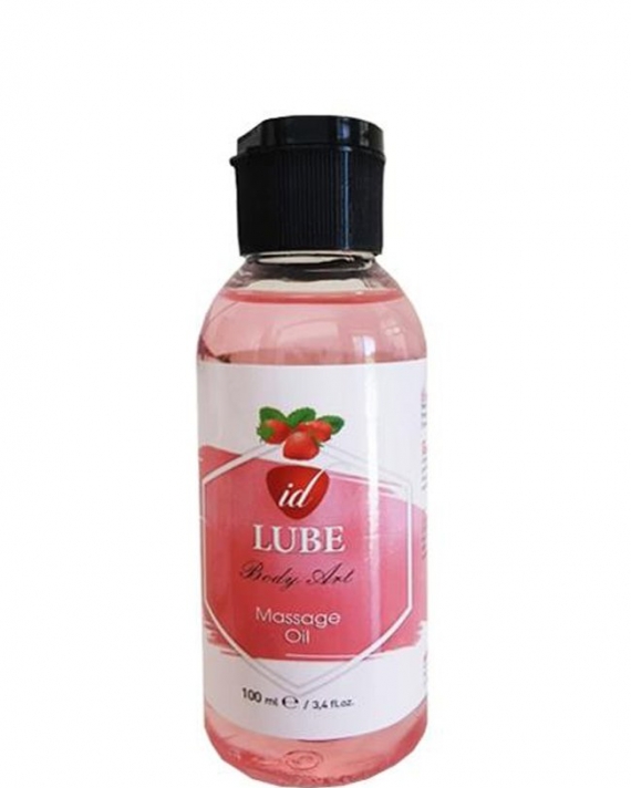 ID Lube Çilek Aromalı Sexsual Masaj Yağı 100 ML