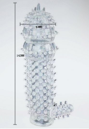 Penis Sleeve Tırtıklı Penis Kılıfı