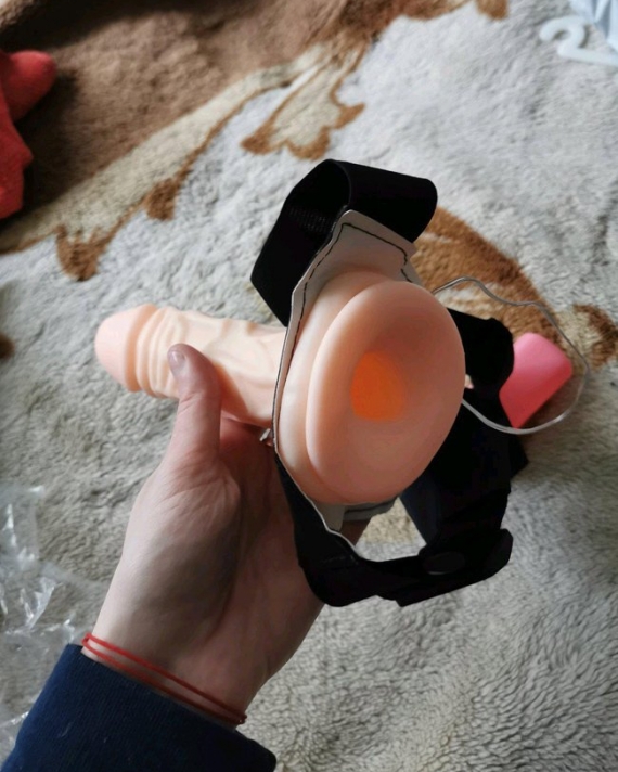 Harness Strap On Belden Bağlamalı İçi Boş Penis