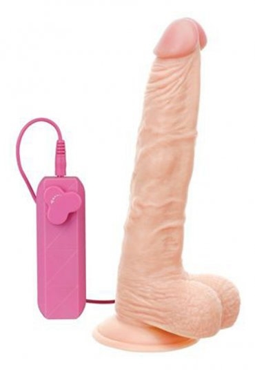 Titreşimli Girl Style Realistik Vantuzlu Penis