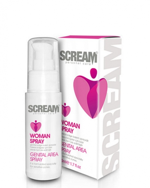 Scream Women Genital Area Spray