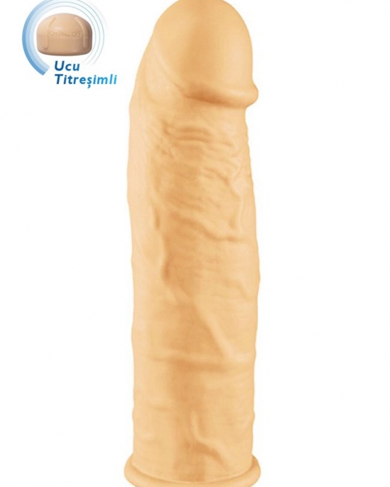 Excellent Power 17 Cm Titreşimli Penis Kılıfı