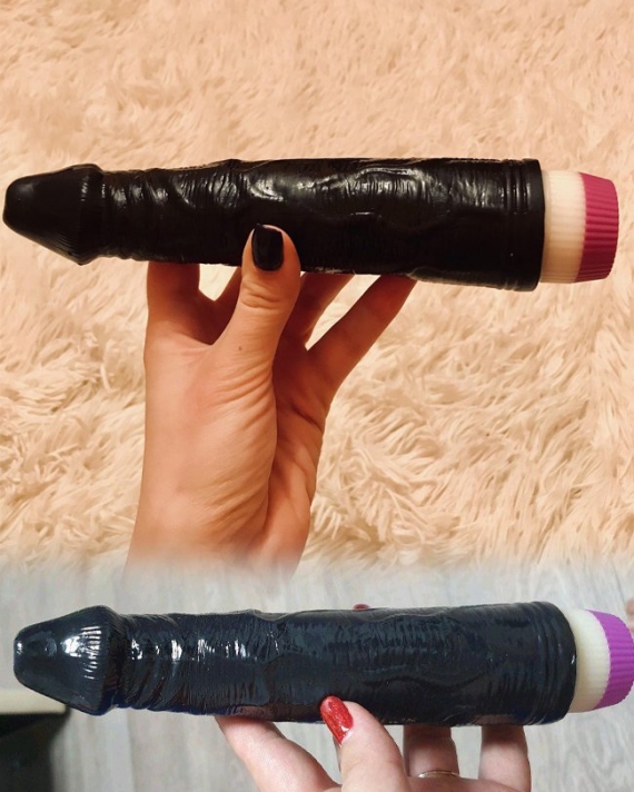 Waves Titreşimli Süper Realistik Siyahi Vibratör