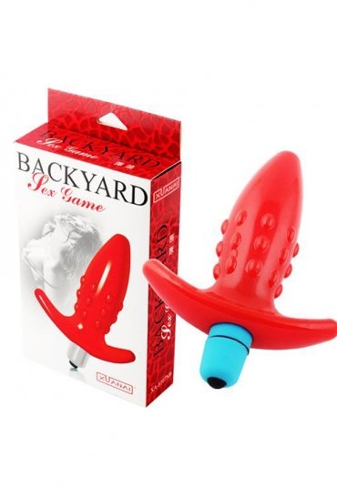 Backyard Titreşimli Slikon Anal Tıkaç