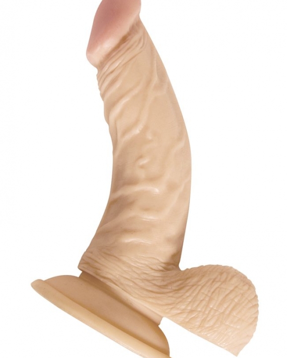 G Girl Style Eğik Pozisyonda Testisli Dildo