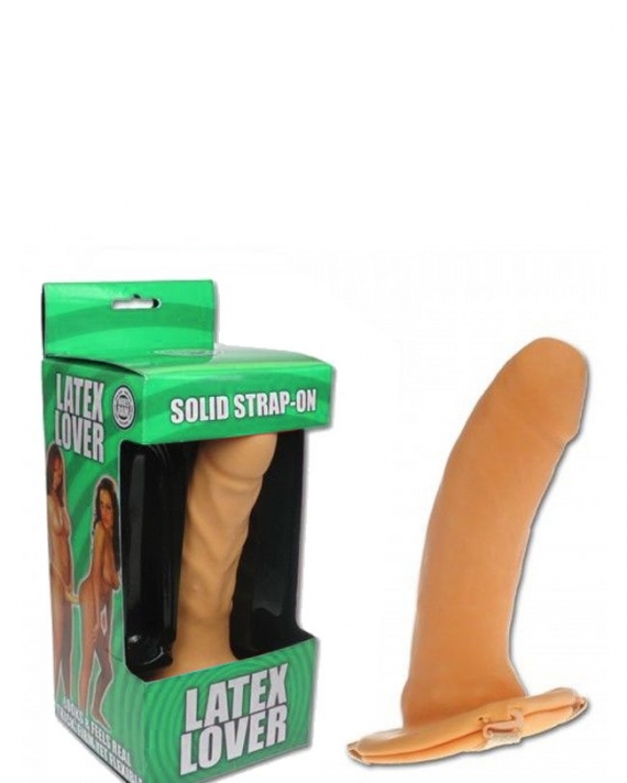 Latex Lover İçi Boş Belden Bağlamalı Protez Penis
