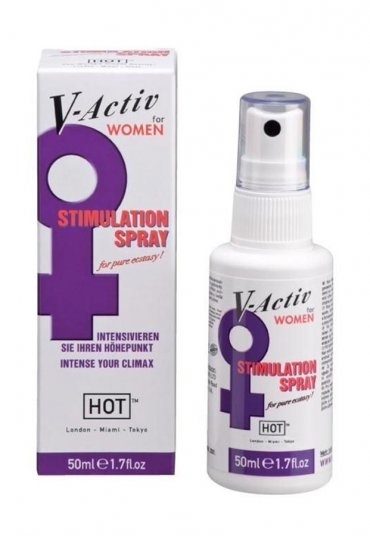 Hot V Activ Orgazm Destekleyici Sprey